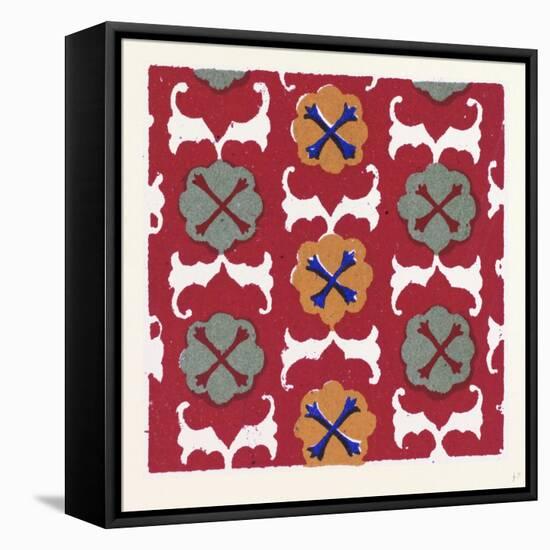 Persian Ornament-null-Framed Premier Image Canvas