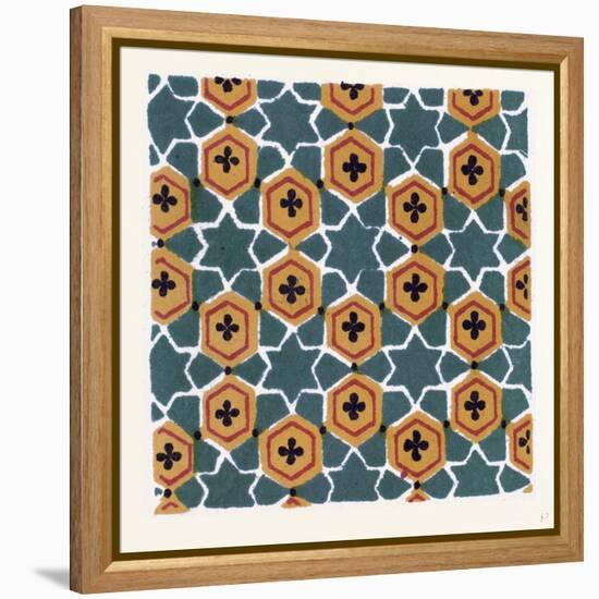 Persian Ornament-null-Framed Premier Image Canvas