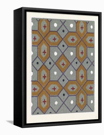 Persian Ornament-null-Framed Premier Image Canvas