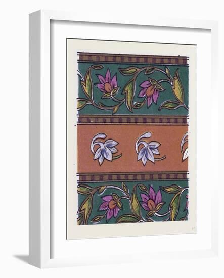 Persian Ornament-null-Framed Giclee Print