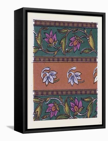 Persian Ornament-null-Framed Premier Image Canvas