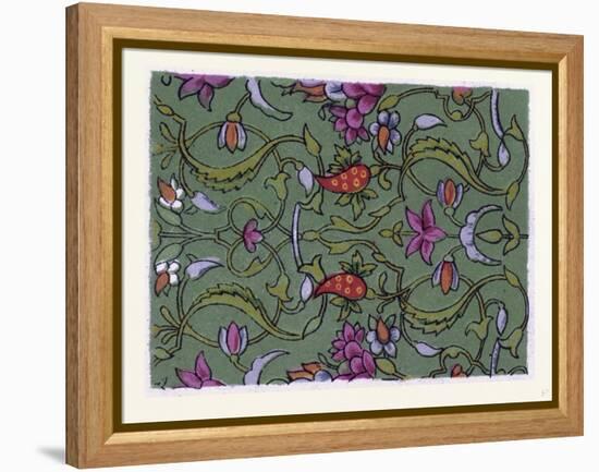 Persian Ornament-null-Framed Premier Image Canvas