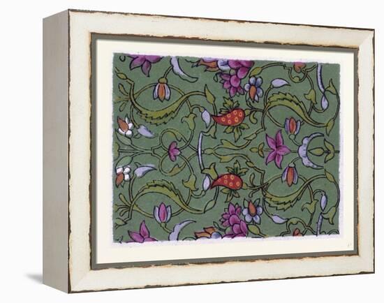 Persian Ornament-null-Framed Premier Image Canvas