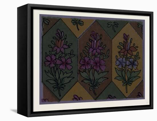 Persian Ornament-null-Framed Premier Image Canvas