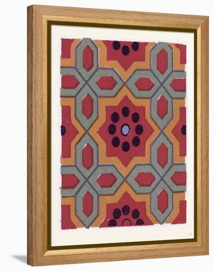 Persian Ornament-null-Framed Premier Image Canvas