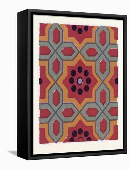 Persian Ornament-null-Framed Premier Image Canvas