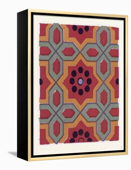 Persian Ornament-null-Framed Premier Image Canvas