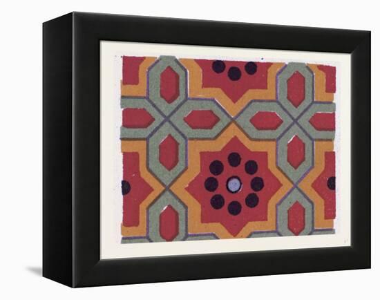 Persian Ornament-null-Framed Premier Image Canvas