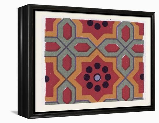 Persian Ornament-null-Framed Premier Image Canvas