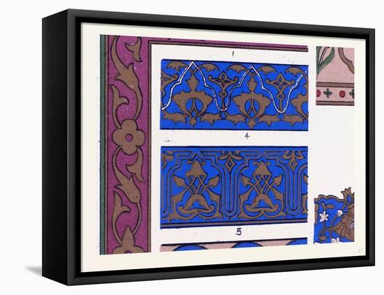 Persian Ornament-null-Framed Premier Image Canvas