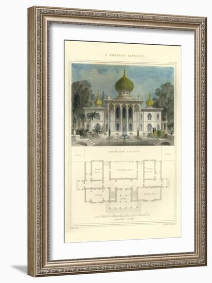 Persian Pavillion-Richard Brown-Framed Art Print