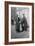 Persian Pilgrims Outside Kazimain Mosque, Iraq, 1917-1919-null-Framed Giclee Print