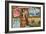 Persian Postage Stamps, 1897-null-Framed Giclee Print