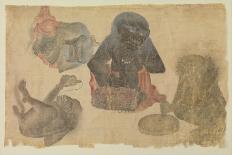 Four Captive Demons, 1470-1500-Persian School-Giclee Print
