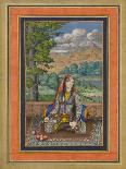 A Standing Lady, Isfahan, c.1620-25-Persian School-Giclee Print