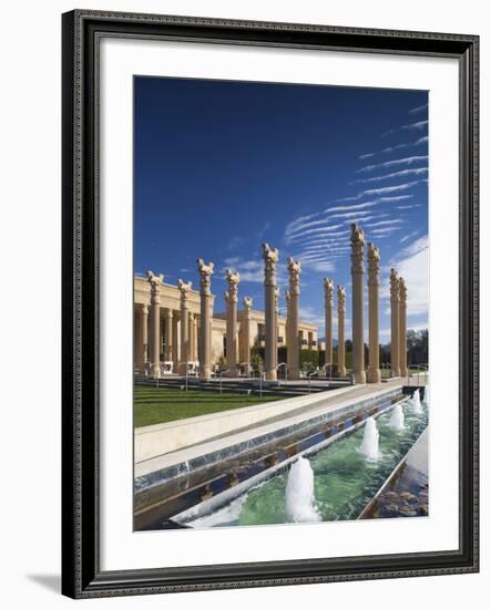 Persian-Themed Winery, Darioush Winery, Napa Valley Wine Country, California, Usa-Walter Bibikow-Framed Photographic Print