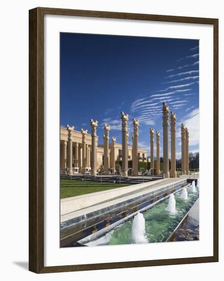 Persian-Themed Winery, Darioush Winery, Napa Valley Wine Country, California, Usa-Walter Bibikow-Framed Photographic Print