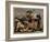 Persian Wars Battle of Thermopylae 480 BC The Spartan king Leonidas and his men fall in the battle-French School-Framed Giclee Print