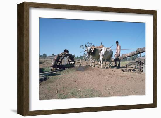 Persian Water Wheel, Rajasthan, India-Vivienne Sharp-Framed Photographic Print