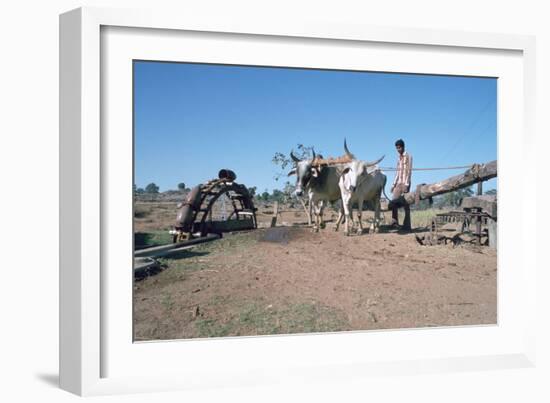 Persian Water Wheel, Rajasthan, India-Vivienne Sharp-Framed Photographic Print