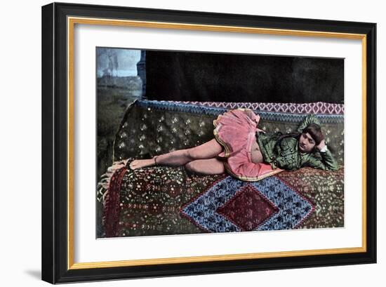 Persian Woman in a Harem, C1890-Gillot-Framed Giclee Print