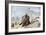 Persians Hurling Cats at Pelusium's Defenders During Cambyses Ii's Conquest of Egypt, 525 Bc-null-Framed Giclee Print