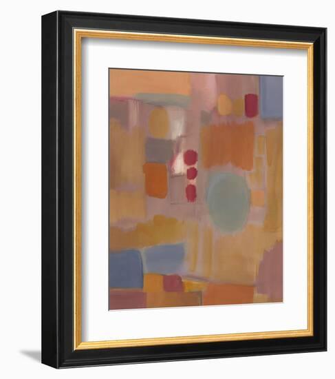 Persimmon Alley-Nancy Ortenstone-Framed Art Print