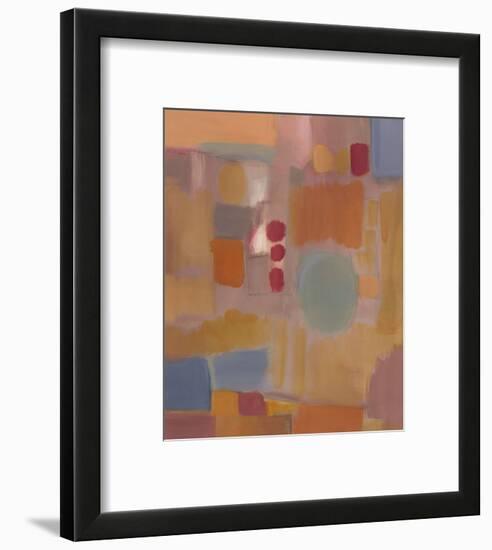 Persimmon Alley-Nancy Ortenstone-Framed Art Print