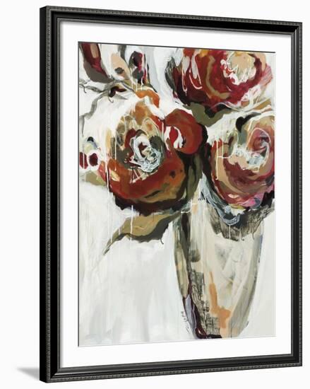 Persimmon Blooms-Angela Maritz-Framed Giclee Print