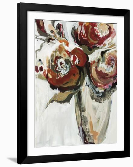 Persimmon Blooms-Angela Maritz-Framed Giclee Print