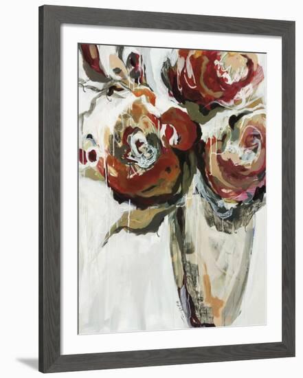 Persimmon Blooms-Angela Maritz-Framed Giclee Print