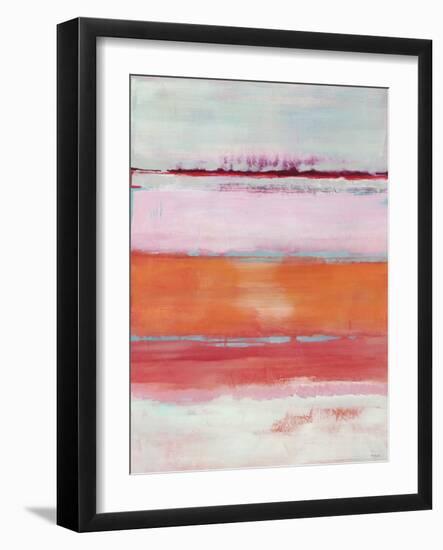 Persimmon Jump-Jill Martin-Framed Art Print