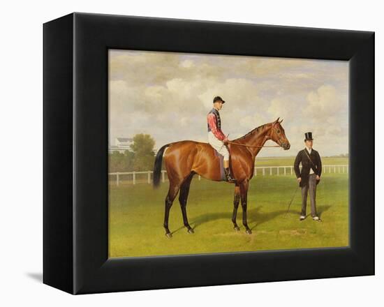 Persimmon', Winner of the 1896 Derby, 1896-Emil Adam-Framed Premier Image Canvas