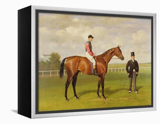 Persimmon', Winner of the 1896 Derby, 1896-Emil Adam-Framed Premier Image Canvas