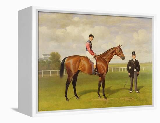 Persimmon', Winner of the 1896 Derby, 1896-Emil Adam-Framed Premier Image Canvas