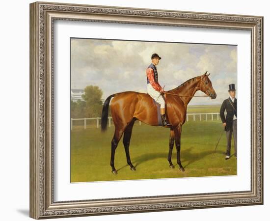 Persimmon, Winner of the 1896 Derby-Emil Adam-Framed Giclee Print