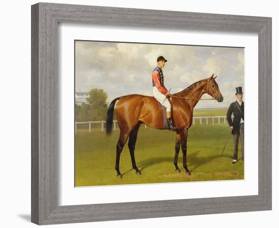 Persimmon, Winner of the 1896 Derby-Emil Adam-Framed Giclee Print