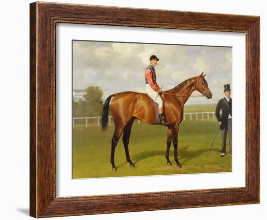 Persimmon, Winner of the 1896 Derby-Emil Adam-Framed Giclee Print