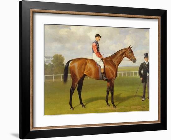 Persimmon, Winner of the 1896 Derby-Emil Adam-Framed Giclee Print