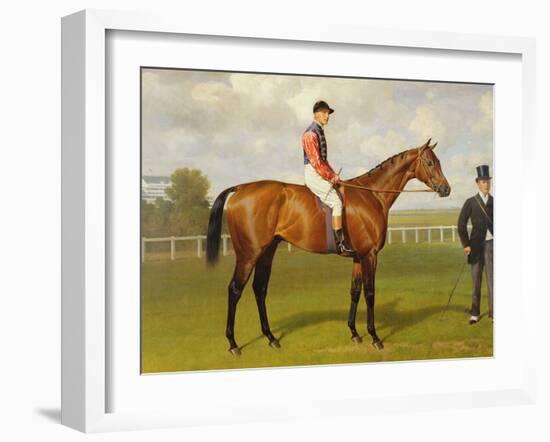 Persimmon, Winner of the 1896 Derby-Emil Adam-Framed Giclee Print