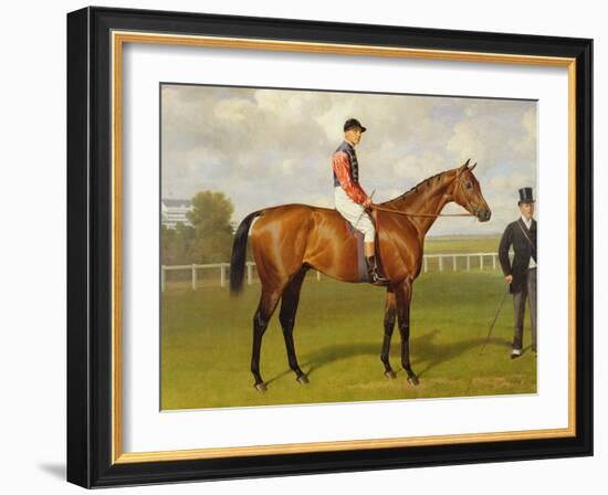 Persimmon, Winner of the 1896 Derby-Emil Adam-Framed Giclee Print