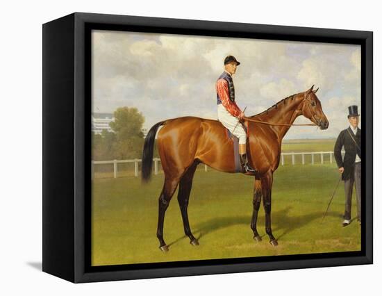 Persimmon, Winner of the 1896 Derby-Emil Adam-Framed Premier Image Canvas