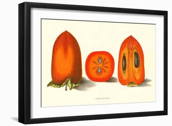 Persimmon-null-Framed Art Print