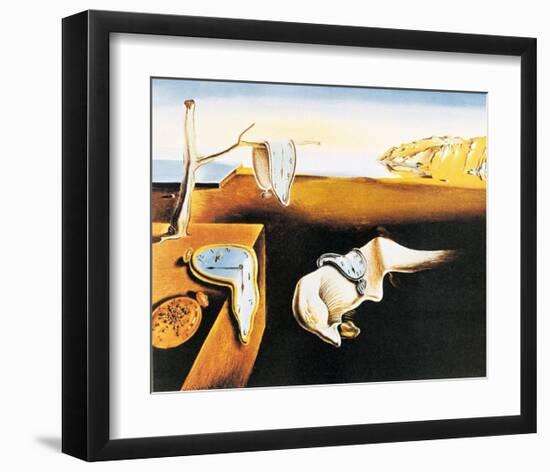 Persistance of Memory-null-Framed Art Print