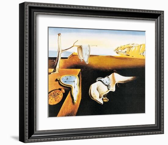 Persistance of Memory-null-Framed Art Print