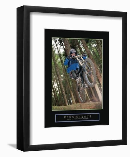 Persistence - Dirt Bike-Unknown Unknown-Framed Photo