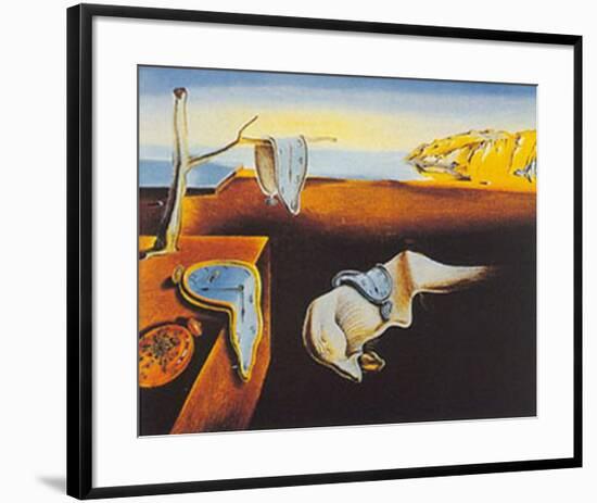 Persistence of Memory-Salvador Dalí-Framed Art Print