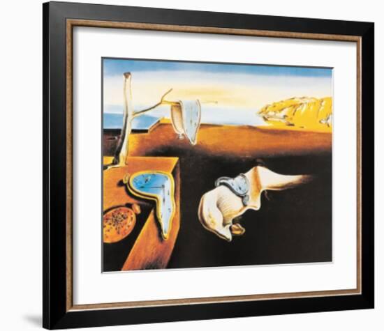 Persistence of Memory-Salvador Dalí-Framed Art Print