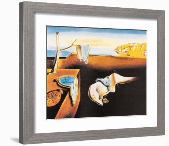 Persistence of Memory-Salvador Dalí-Framed Art Print