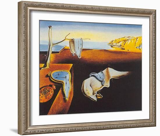 Persistence of Memory-Salvador Dalí-Framed Art Print